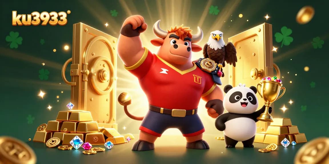 Engage with ku3933's thrilling casino adventure featuring vibrant characters and rich gaming elements.