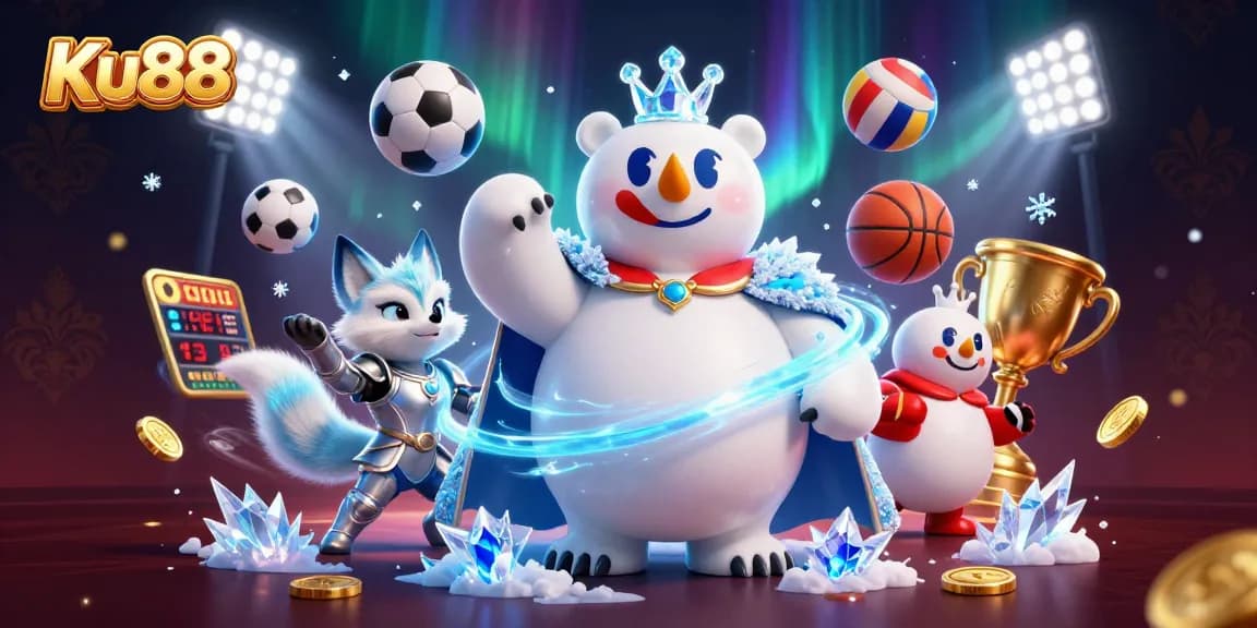 Experience thrilling sports betting action with Ku88: a vibrant scene showcasing winning potential.