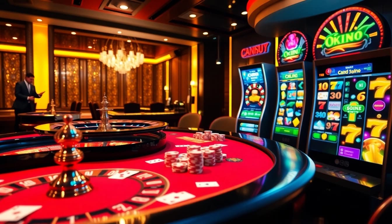 Experience QQ88 Life with an interactive casino scene filled with poker, roulette, and luxury.