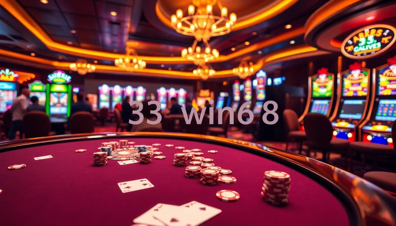 Experience high-stakes action at 33win68 with vibrant casino games and exciting opportunities.