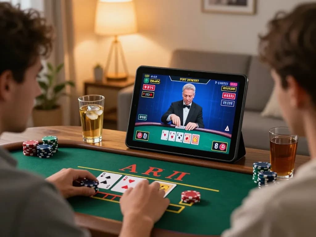 Play online blackjack at bk8, enjoying a live dealer experience from the comfort of home.