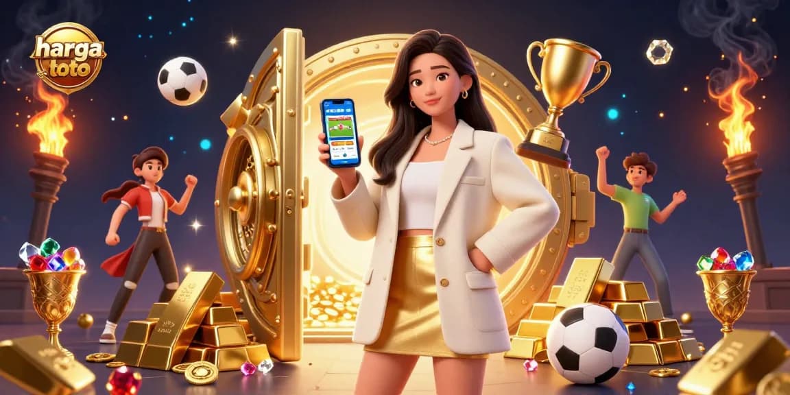 Terlibat dalam permainan yang mendebarkan dengan harga toto, sebuah ilustrasi menakjubkan yang menampilkan aksi taruhan olahraga dan kekayaan.