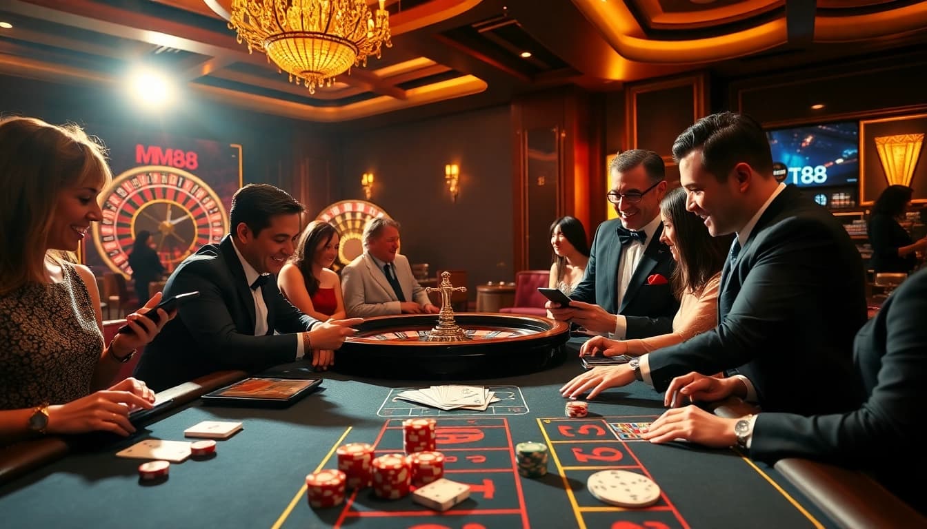 Experience thrilling gameplay at mm88 with dynamic casino tables and engaging online betting.