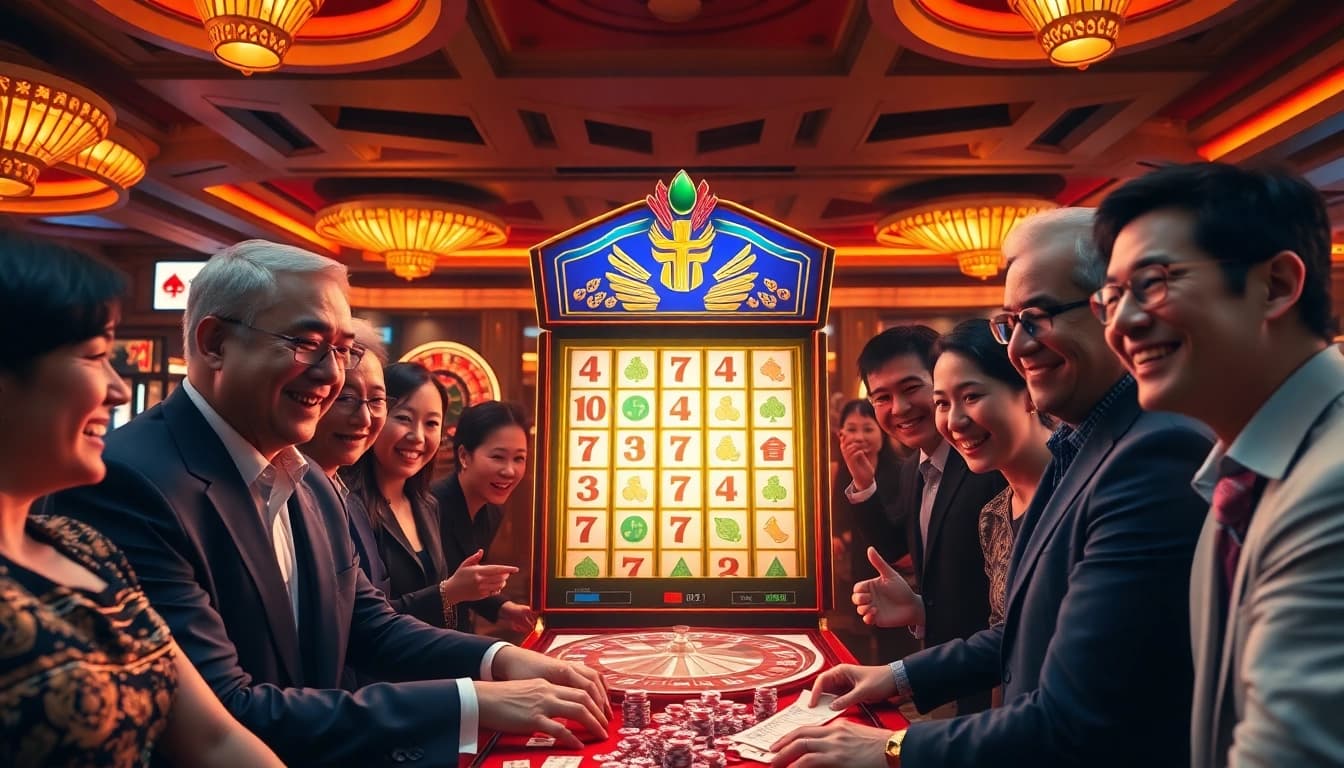 Rasakan sensasi bermain Slot Mahjong di kasino mewah.