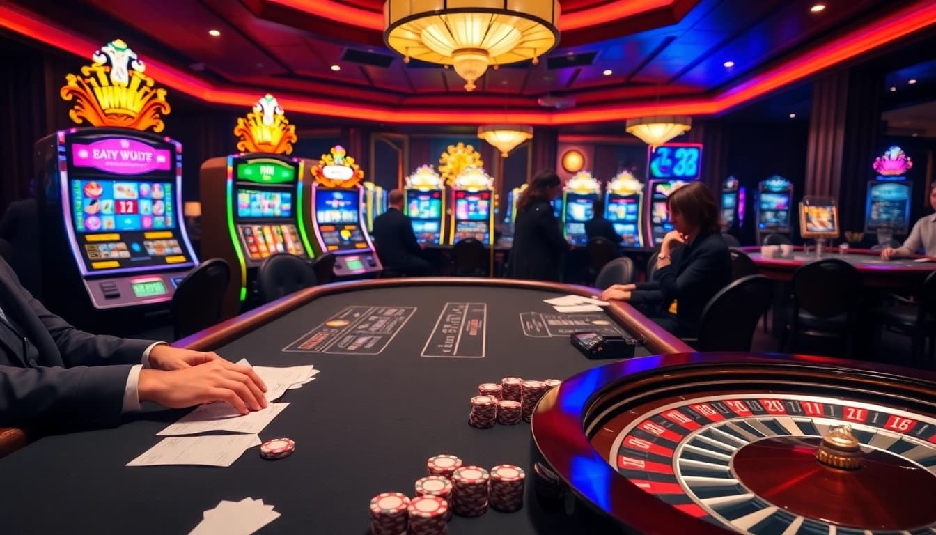 Experience the thrill of 32WIN casino gaming with vibrant tables and exciting gameplay.
