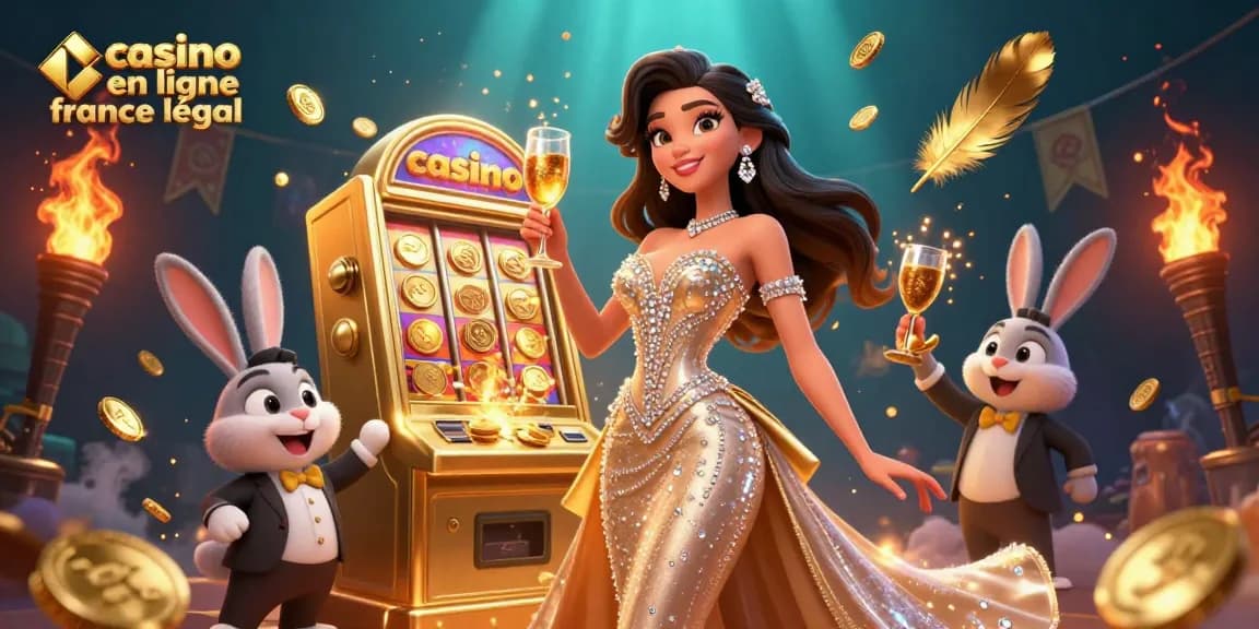 Célébrez vos gains dans un casino en ligne France légal avec un cadre glamour et l'excitation des jackpots