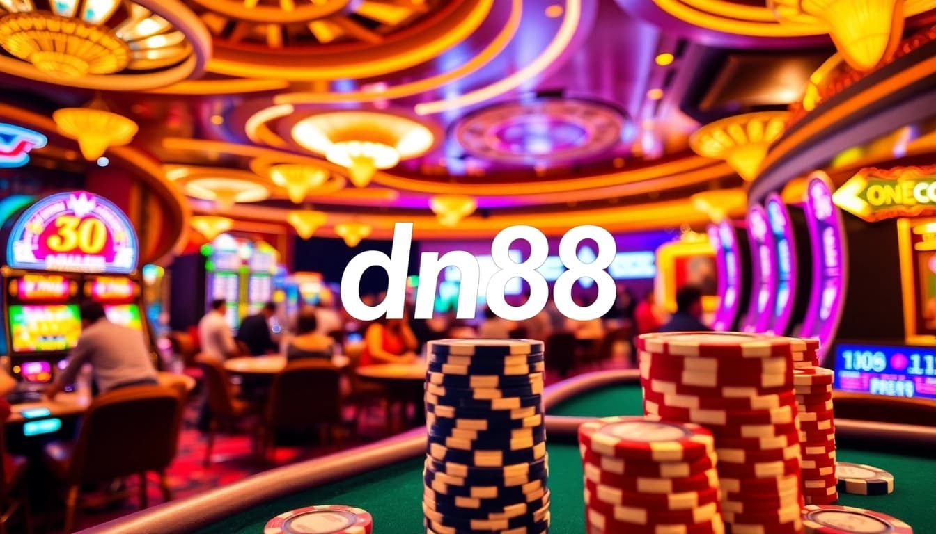 Experience thrilling gameplay with dn88 in a vibrant casino environment filled with exciting games.