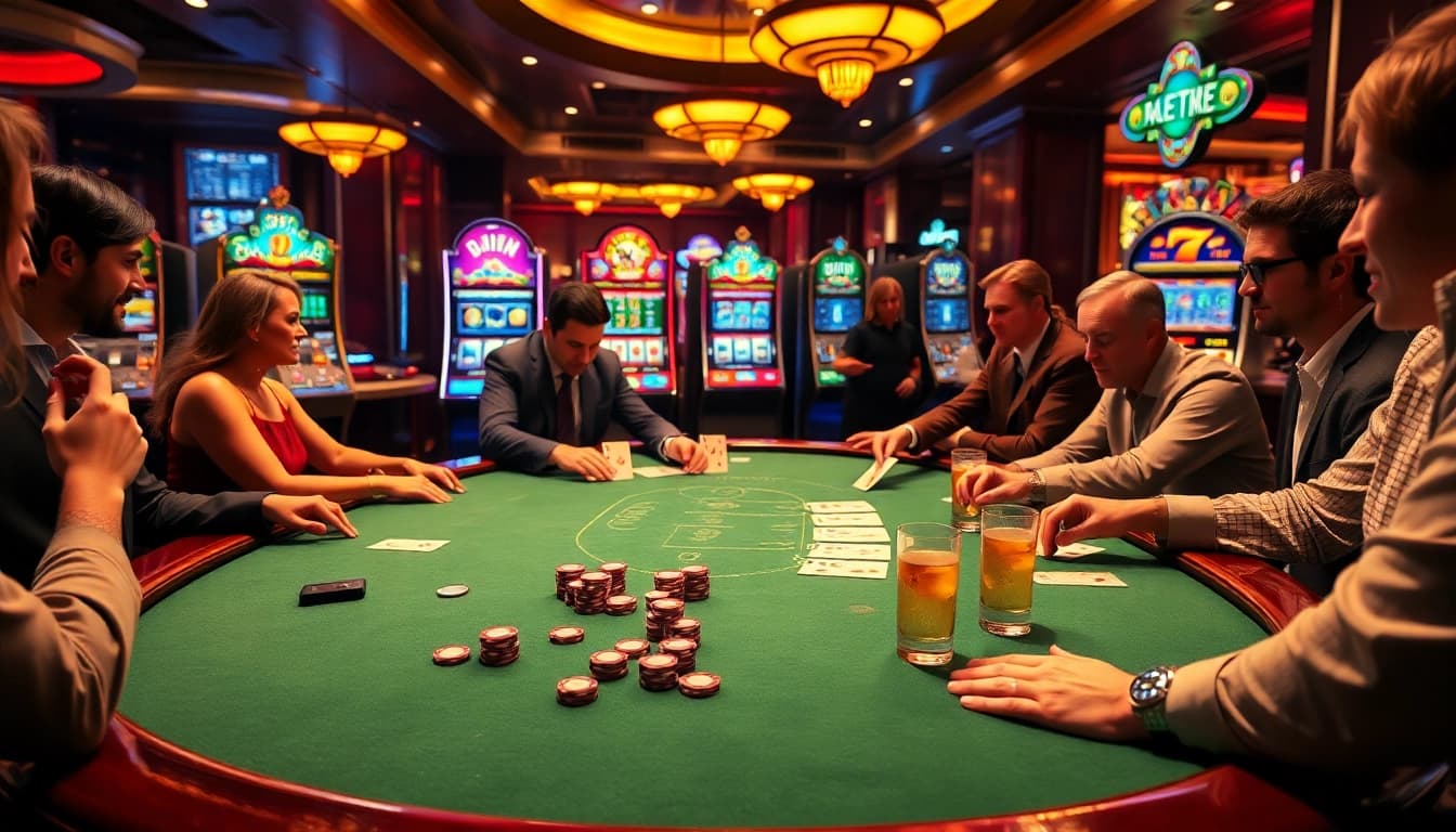 Experience the thrill of the S 8 gamble at a luxurious casino poker table.