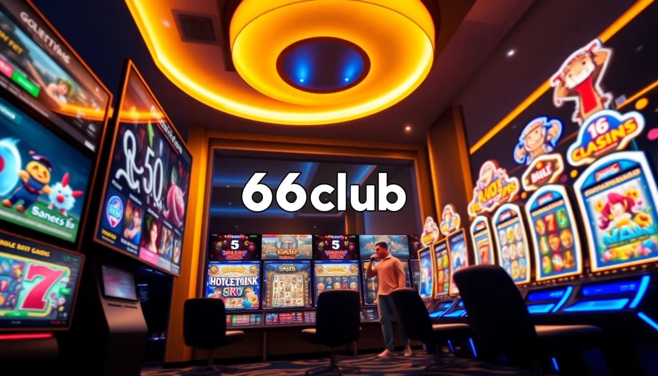 Explore exciting gaming options at 66club with vibrant visuals and engaging experiences.