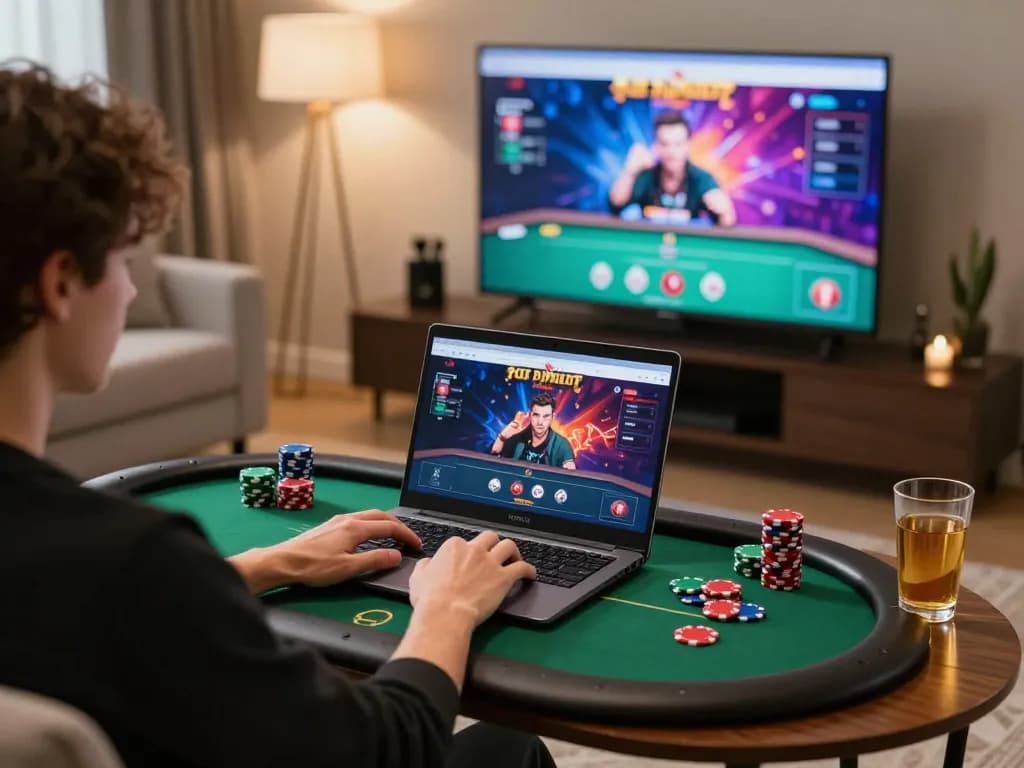 Play poker online at nhà cái mb66 with a stylish setup, vibrant game graphics, and engaging atmosphere.