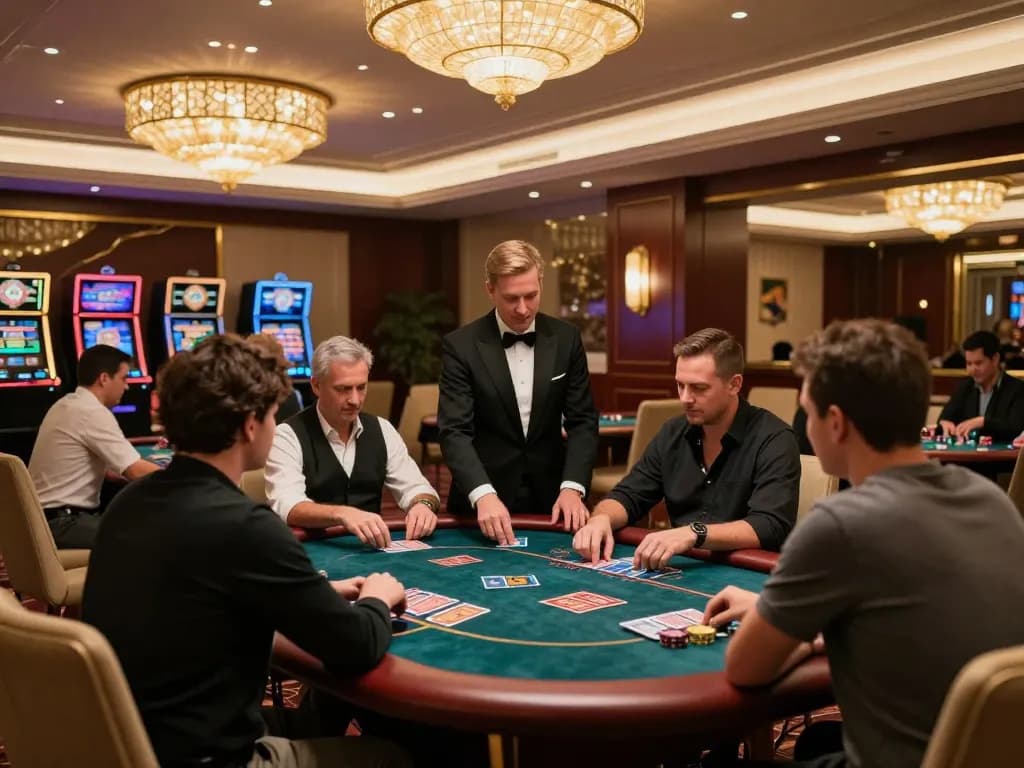 Experience the thrill of poker at XX88's upscale gaming tables.