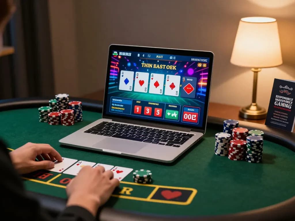Engaging online blackjack session on tg88 with vibrant visuals and strategic gameplay elements