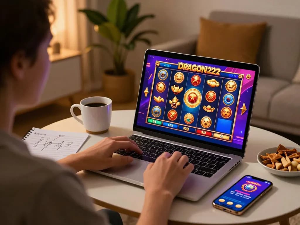 Players enjoying thrilling gameplay with DRAGON222 while trying to hit the jackpot online.