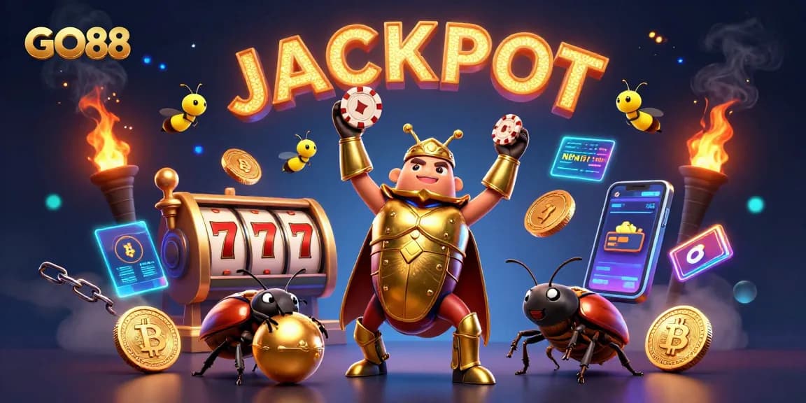 Join the excitement at GO88 and lift your jackpot chances with vibrant casino elements in play.
