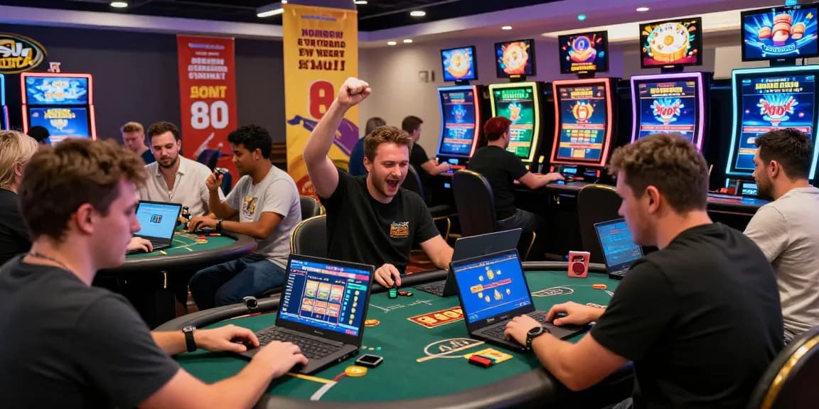 Engaging casino scene from scoarch.org.uk highlighting players using credit cards for online gambling.