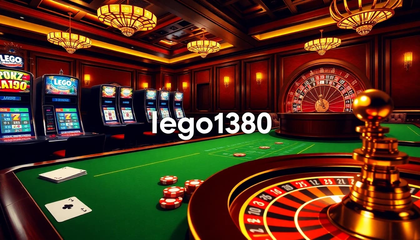 Experience the excitement of playing on lego138 with vibrant casino visuals and immersive gaming elements.