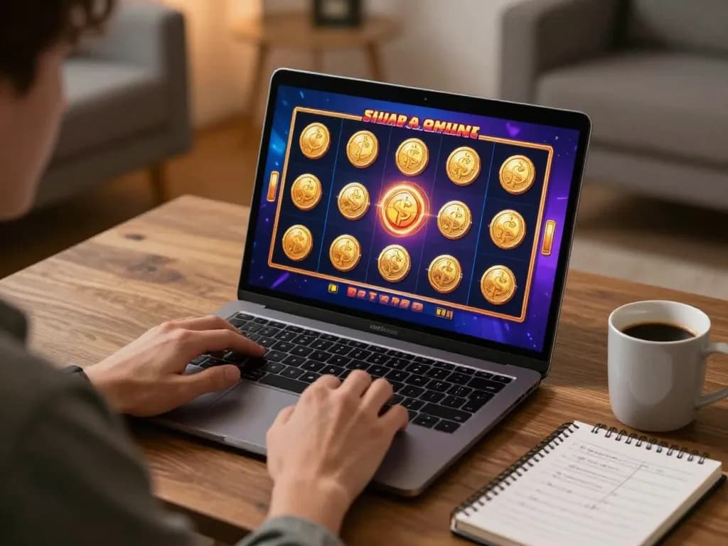 Winning on the link gacor slots with vibrant graphics and engaging gameplay at home
