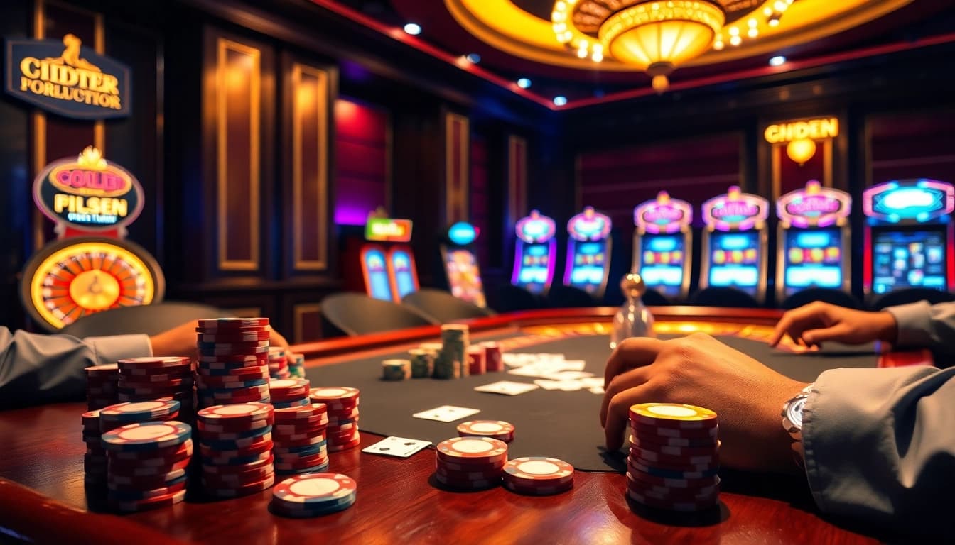 Players strategizing at a high-stakes poker table, highlighting the hidden wiki connections in the game.