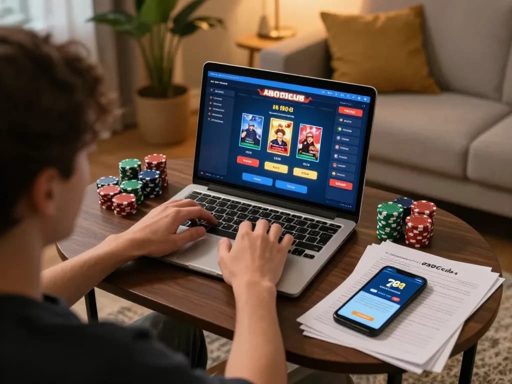 Experience the strategic gameplay of 789club poker with a cozy home setup.