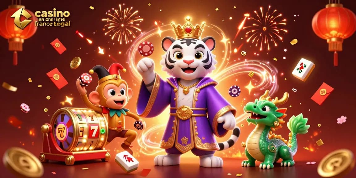Interagissez avec le casino en ligne français légal grâce à des éléments de jeu dynamiques et des personnages 3D vibrants.