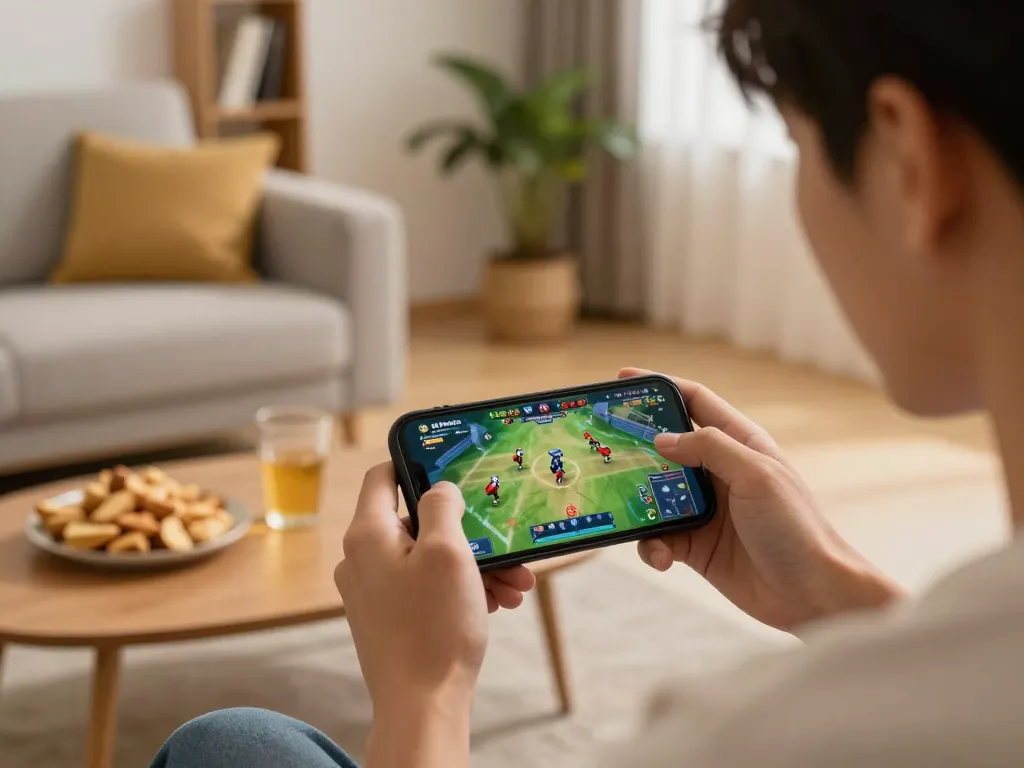 Xem đá gà thomo HD trực tiếp online trên điện thoại thông minh trong khi tận hưởng không khí ấm cúng tại nhà.