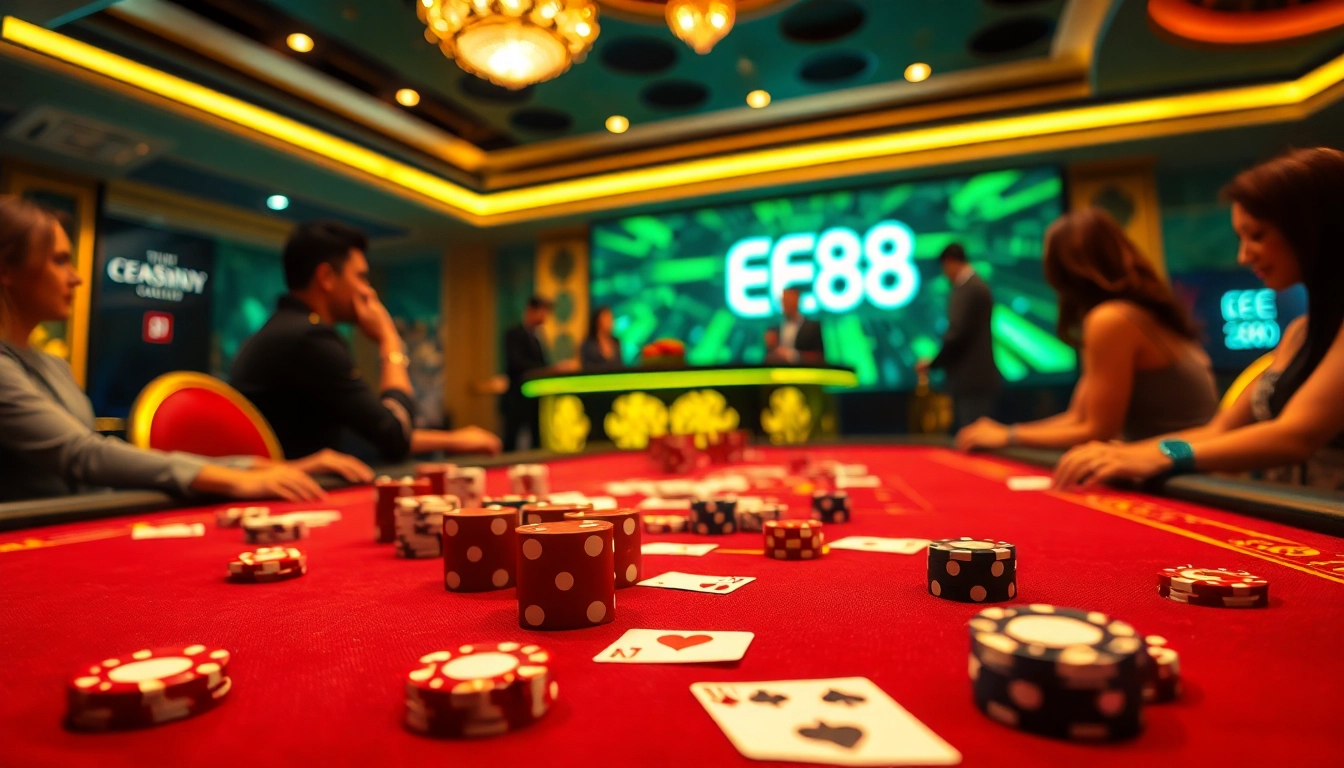 Experience the thrill of gambling at ee88 with immersive live dealer games and luxury settings.