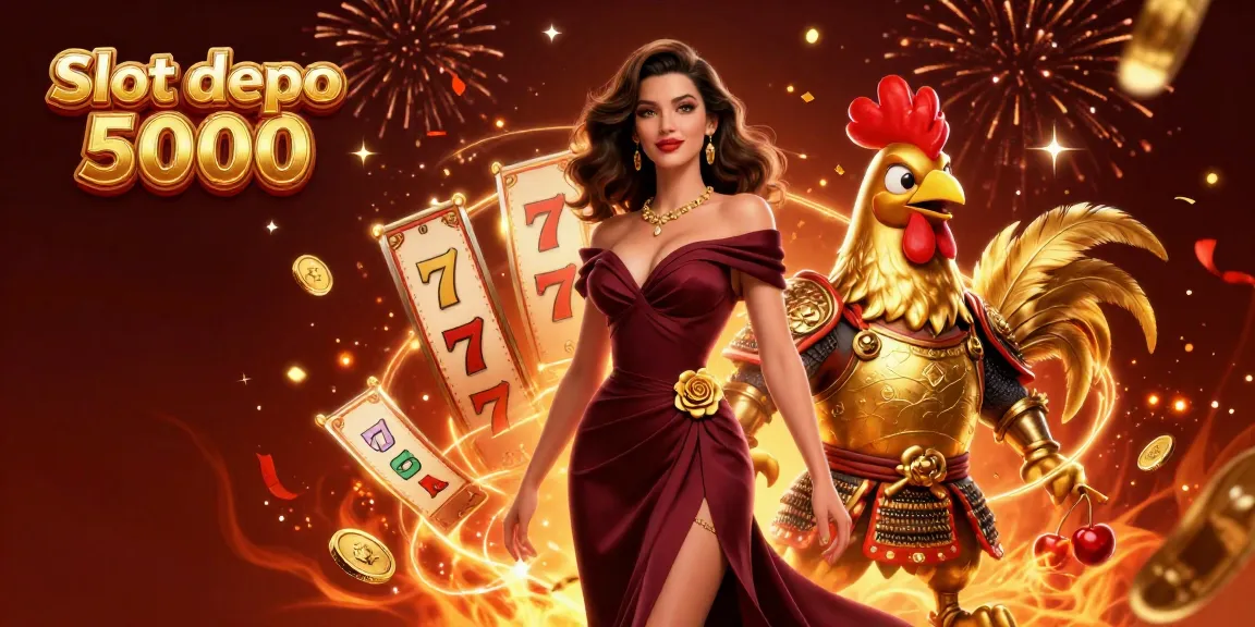 Experience exciting games at Slot depo 5000 with glamorous characters and dynamic casino elements.