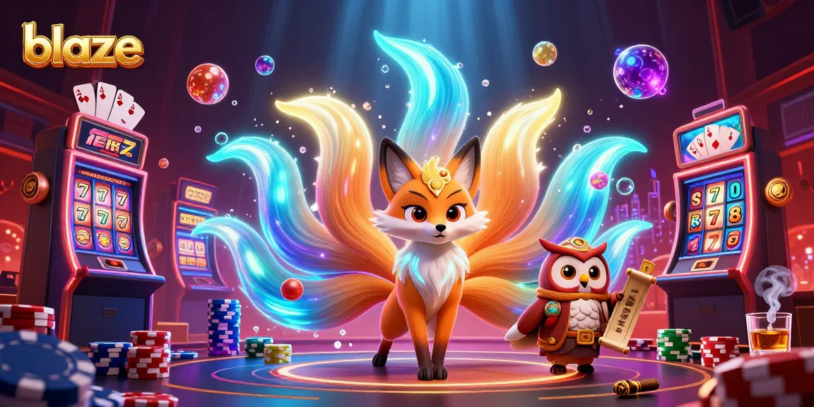 Experience the lively entertainment at blaze casino with vibrant characters and thrilling slot action.