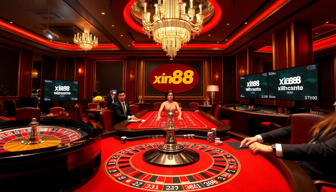 Experience the excitement of xin88 casino gaming with professional dealers and vibrant atmosphere.
