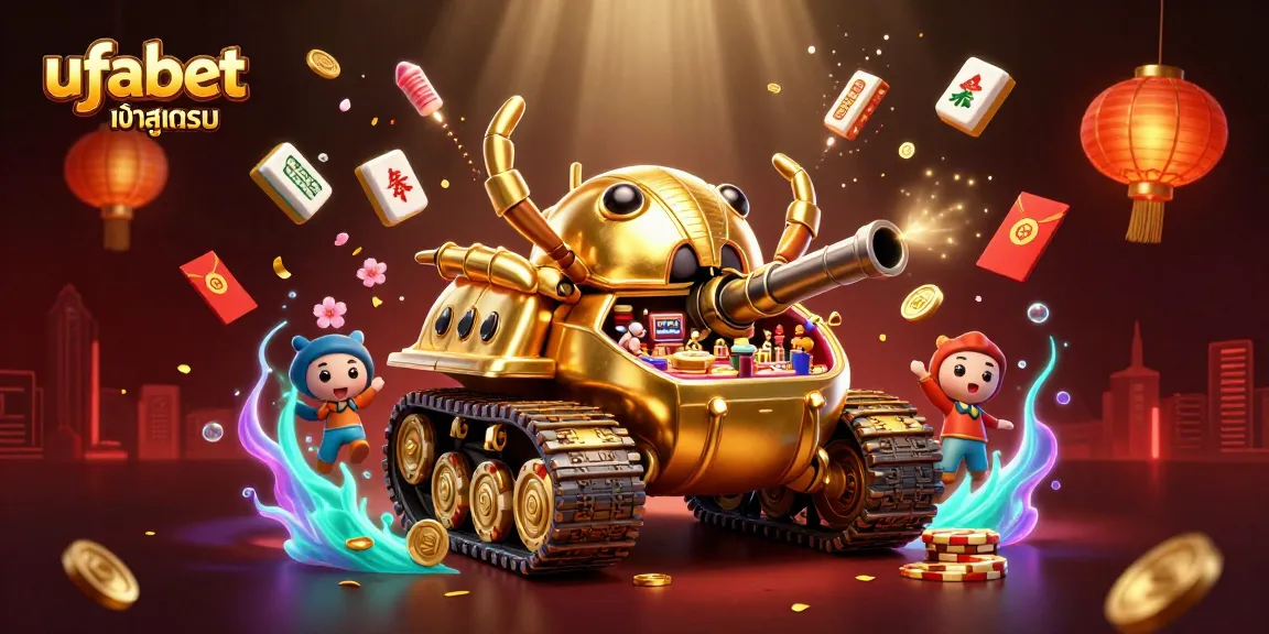 Win big with ufabet เข้าสู่ระบบ in a vibrant 3D casino scene packed with dynamic action.