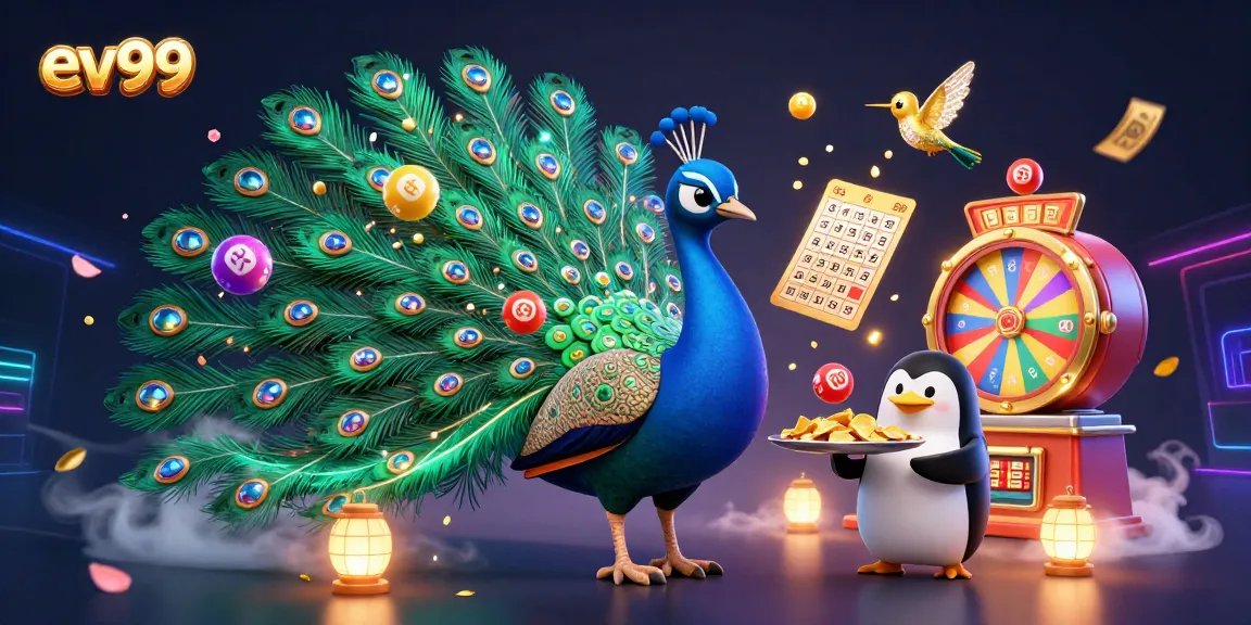 Win big with ev99 at the casino, featuring vibrant games and dynamic characters in action.