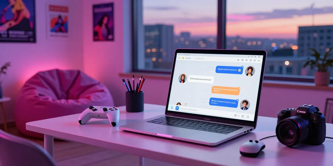 Engaging NSFW AI chat experience showcasing vibrant user interaction with a dynamic digital interface.