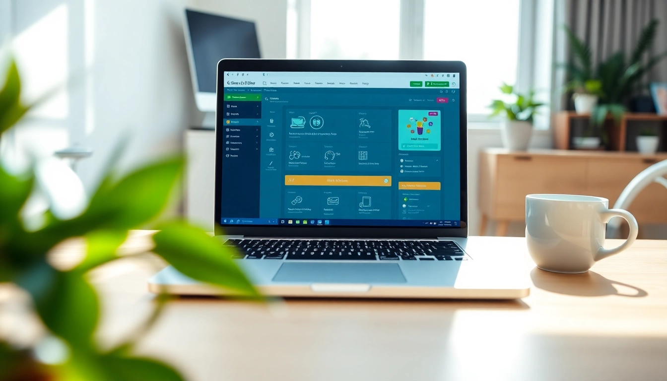 Enhance your adult website hosting performance with a professional interface in a modern workspace.