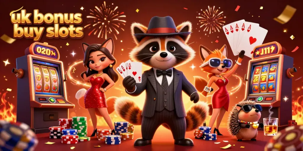 Experience the thrill of uk bonus buy slots with charismatic characters at a vibrant casino