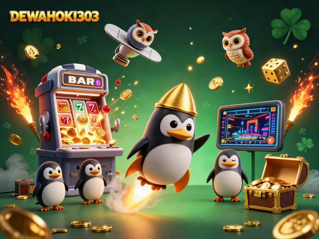 DEWAHOKI303 menawarkan berbagai permainan slot dengan jackpot menggiurkan dan koin berkilau.
