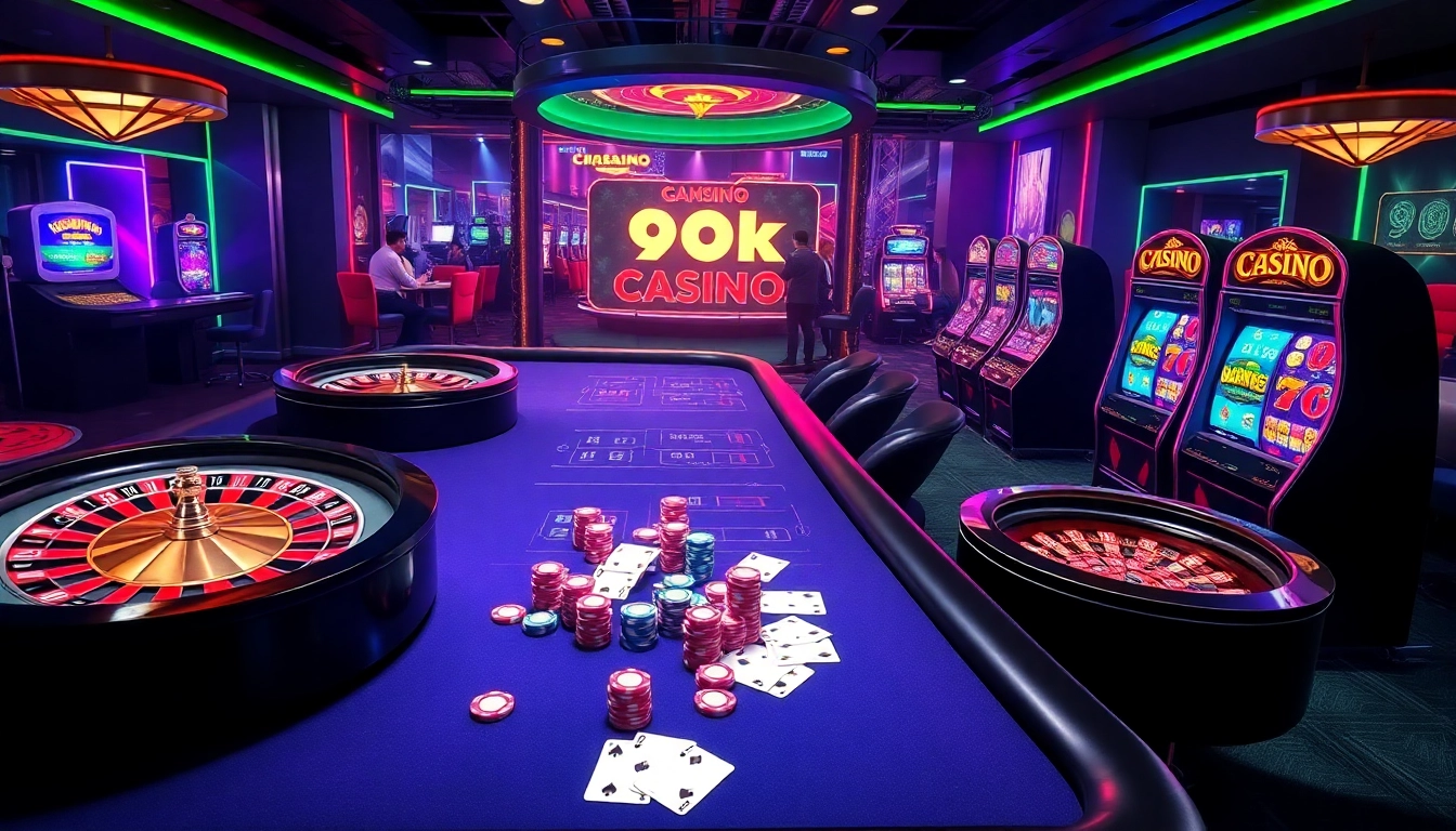 Experience the excitement of online casino gameplay at 99ok with vivid gaming visuals and interactive elements.