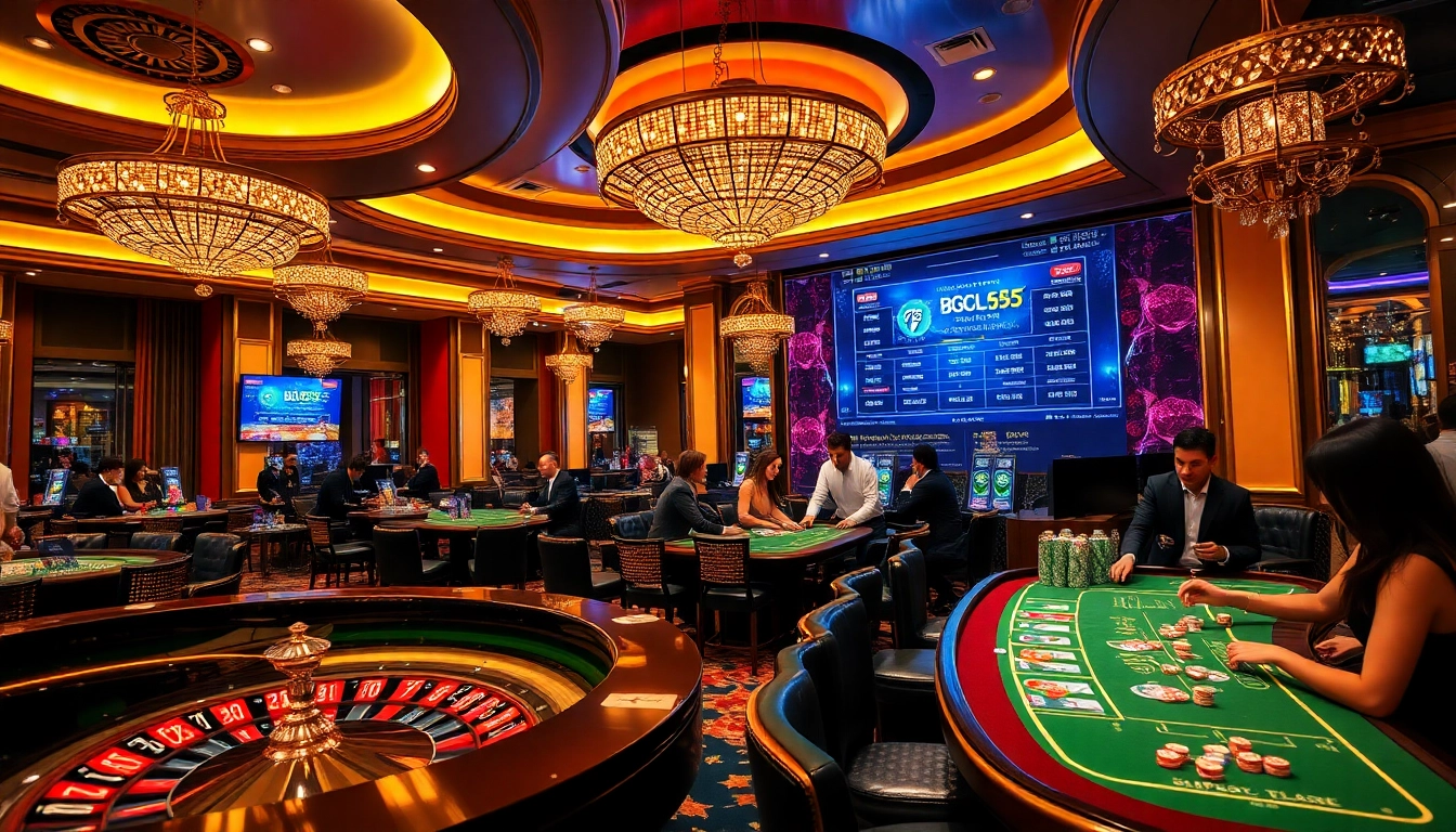 Experience the excitement of gambling at https://bl555.fashion/ with luxurious casino visuals featuring roulette and poker chips.
