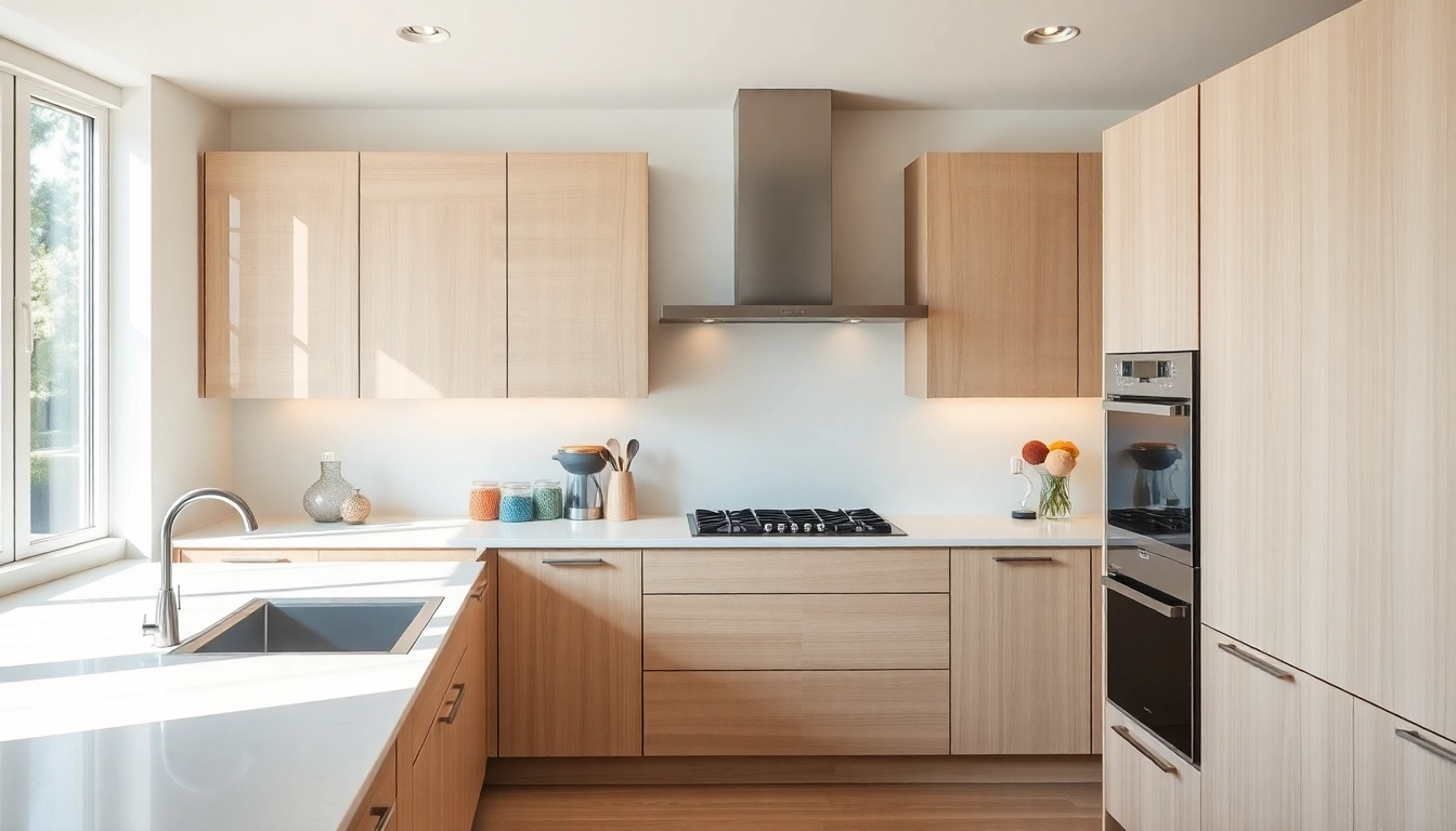 Revamp your space with Cabinet Refacing Saint Petersburg FL in a beautiful modern kitchen.