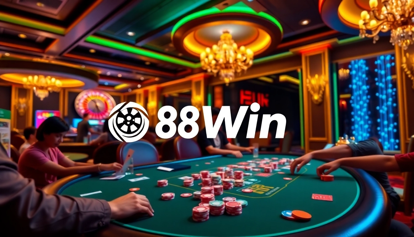 Experience thrilling poker action at 98Win with immersive casino gameplay.