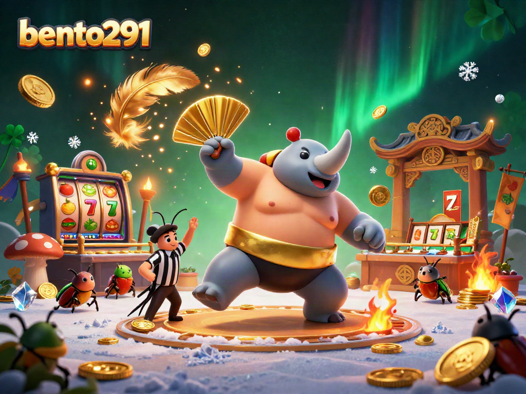 Bento291 offers vibrant casino action with dynamic scenes featuring charming beetles!