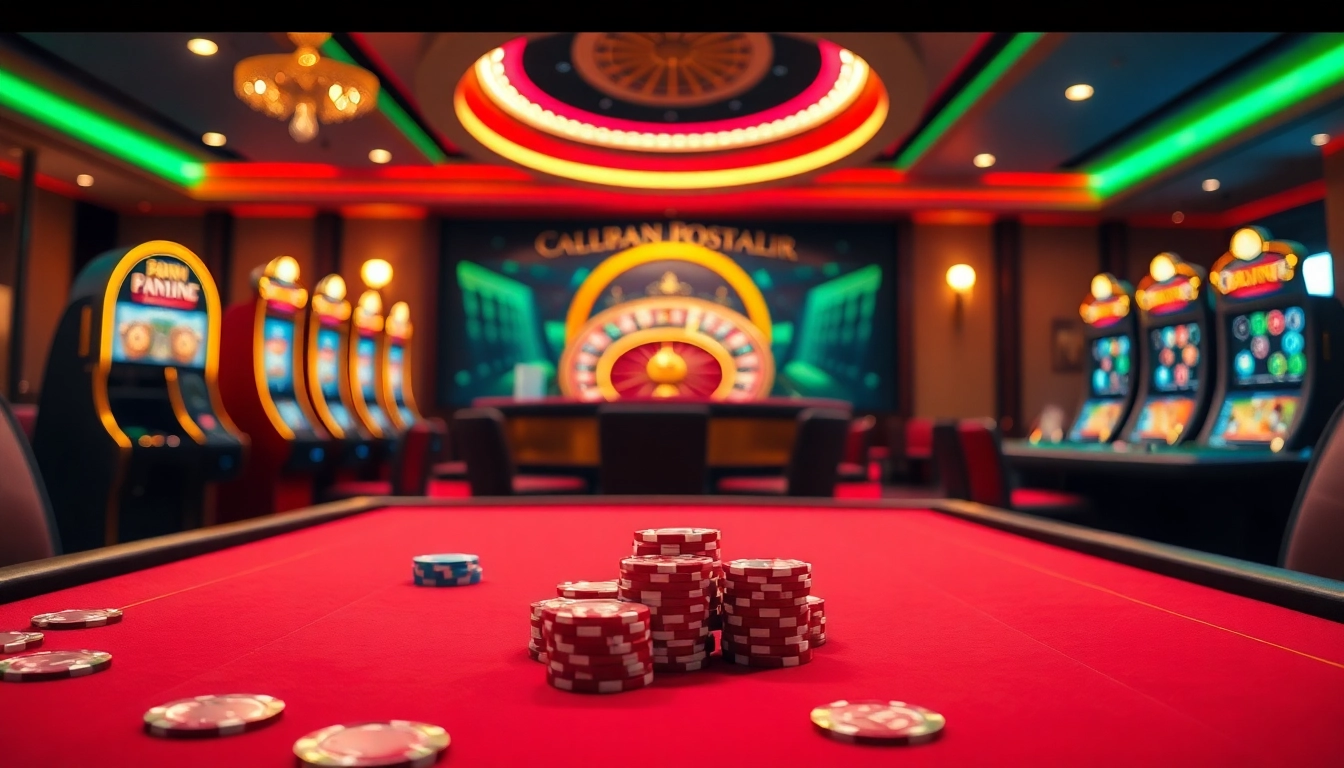 Exciting gaming scene at 98win showcasing poker chips and blackjack for thrilling online gambling.
