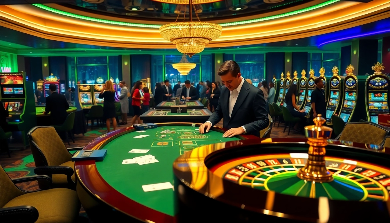 Experience the thrill of gambling at TK88 casino with vibrant gaming tables and exciting gameplay.