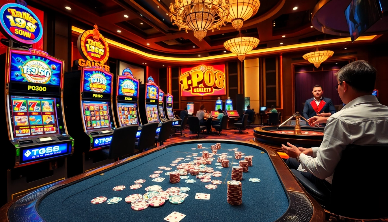 Experience thrilling wins at tg88 with dynamic slot machines and vibrant poker action.