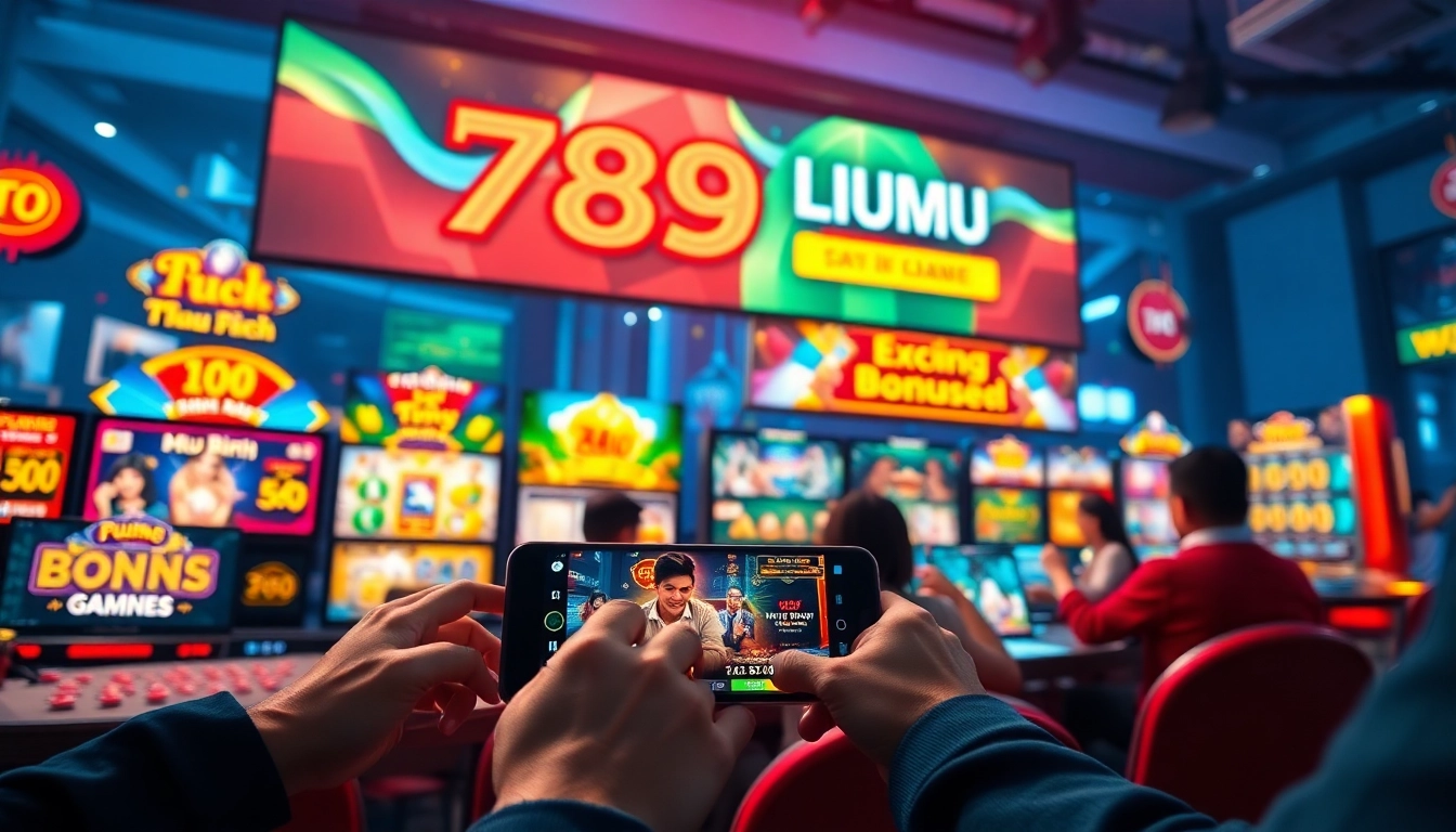Engaging view of 789club online gaming interface featuring vibrant colors and popular games.