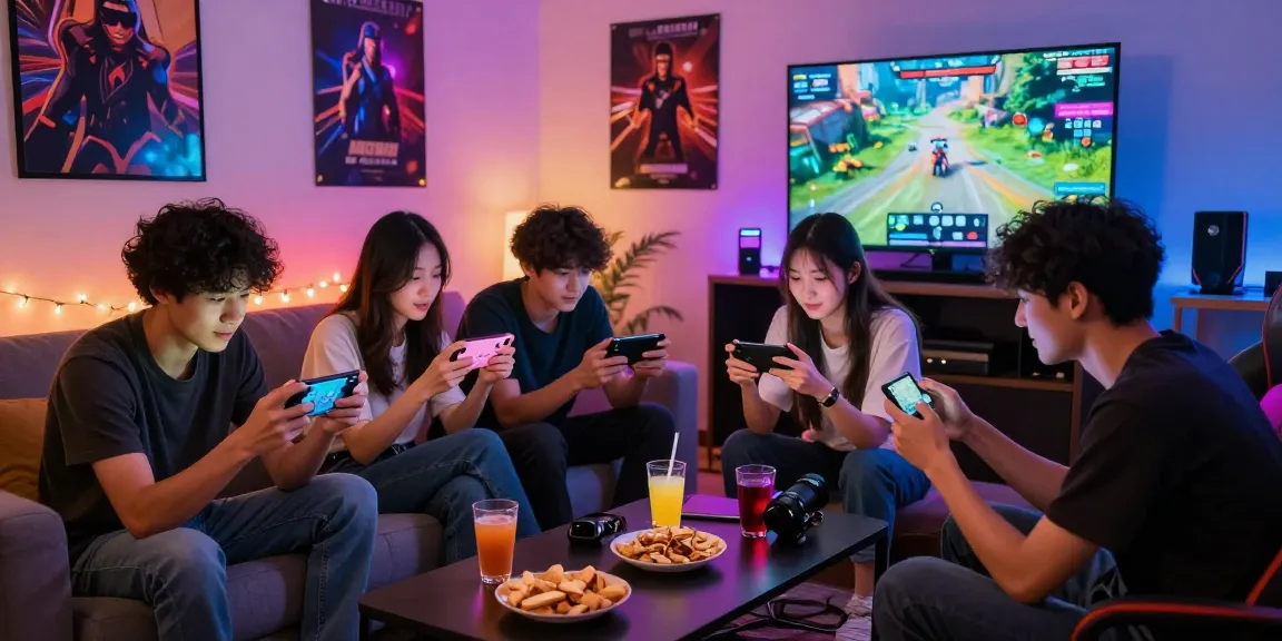 Teman bermain terjun4d di ruang tamu dengan suasana ceria dan energi tinggi